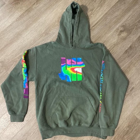 Undefeated anti social social club hoodie collab